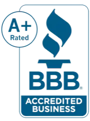 BBB Accredited Business A+ seal