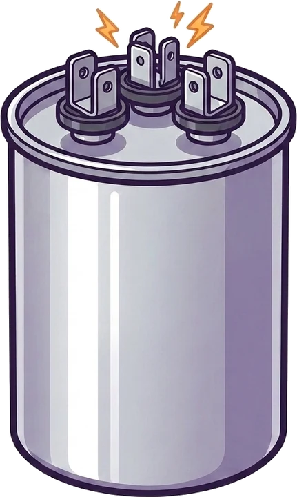 Illustration of a capacitor