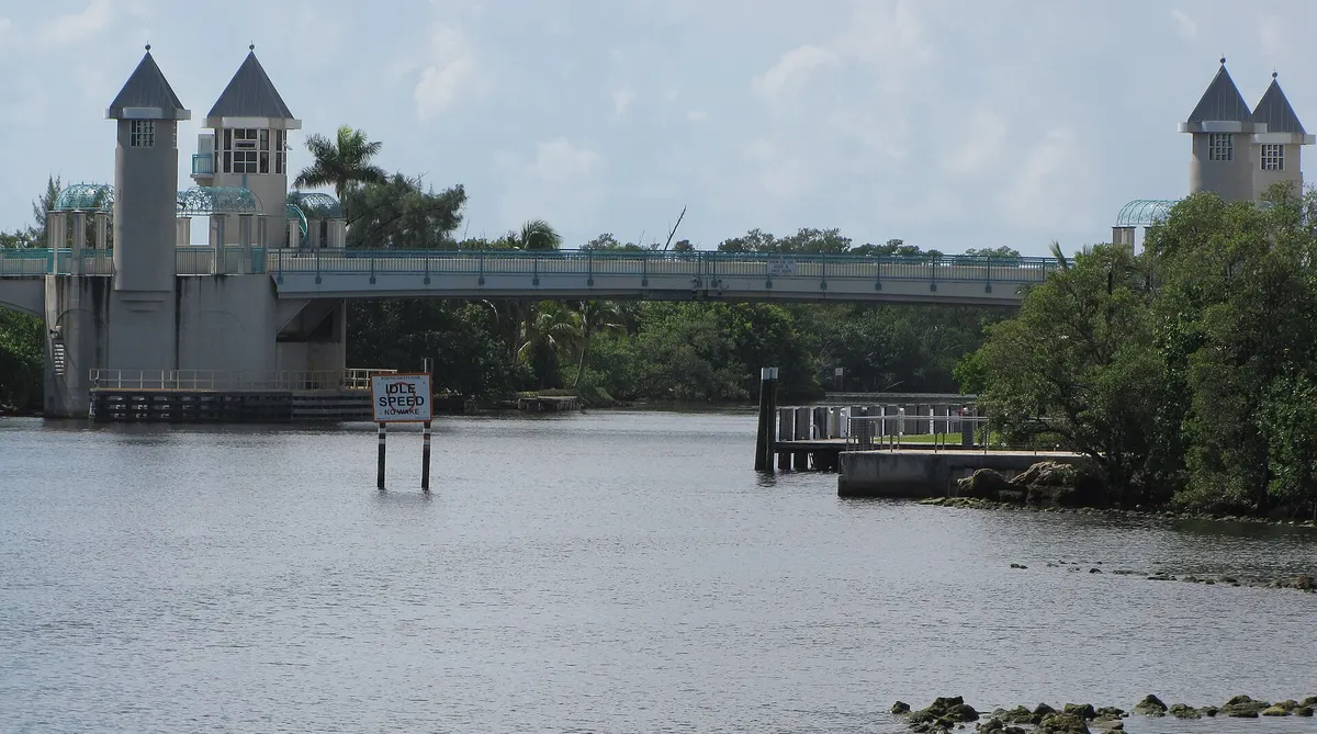 Ocean Avenue Bridge over the Intracoastal Waterway in Boynton Beach